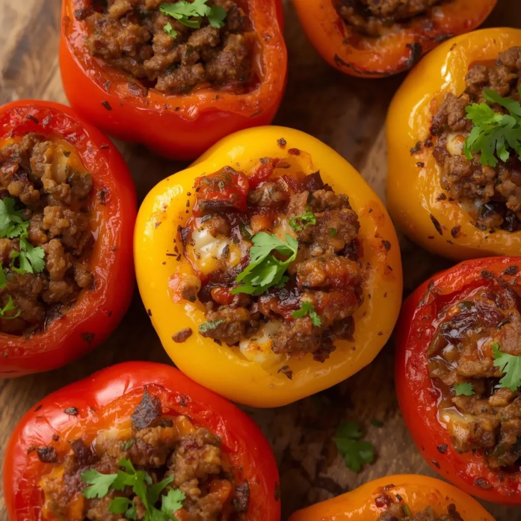 Low Carb Stuffed Bell Peppers
