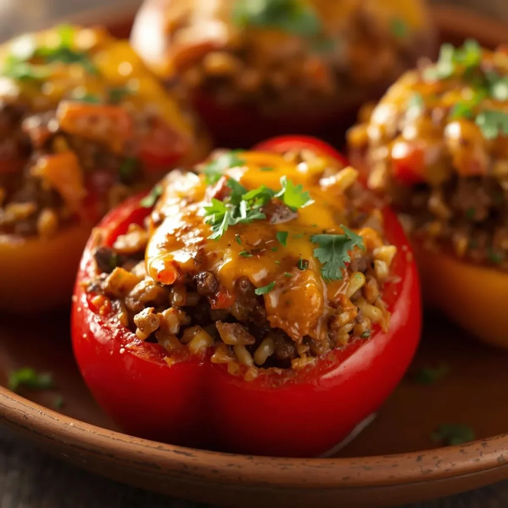Mexican Style Stuffed Bell Peppers