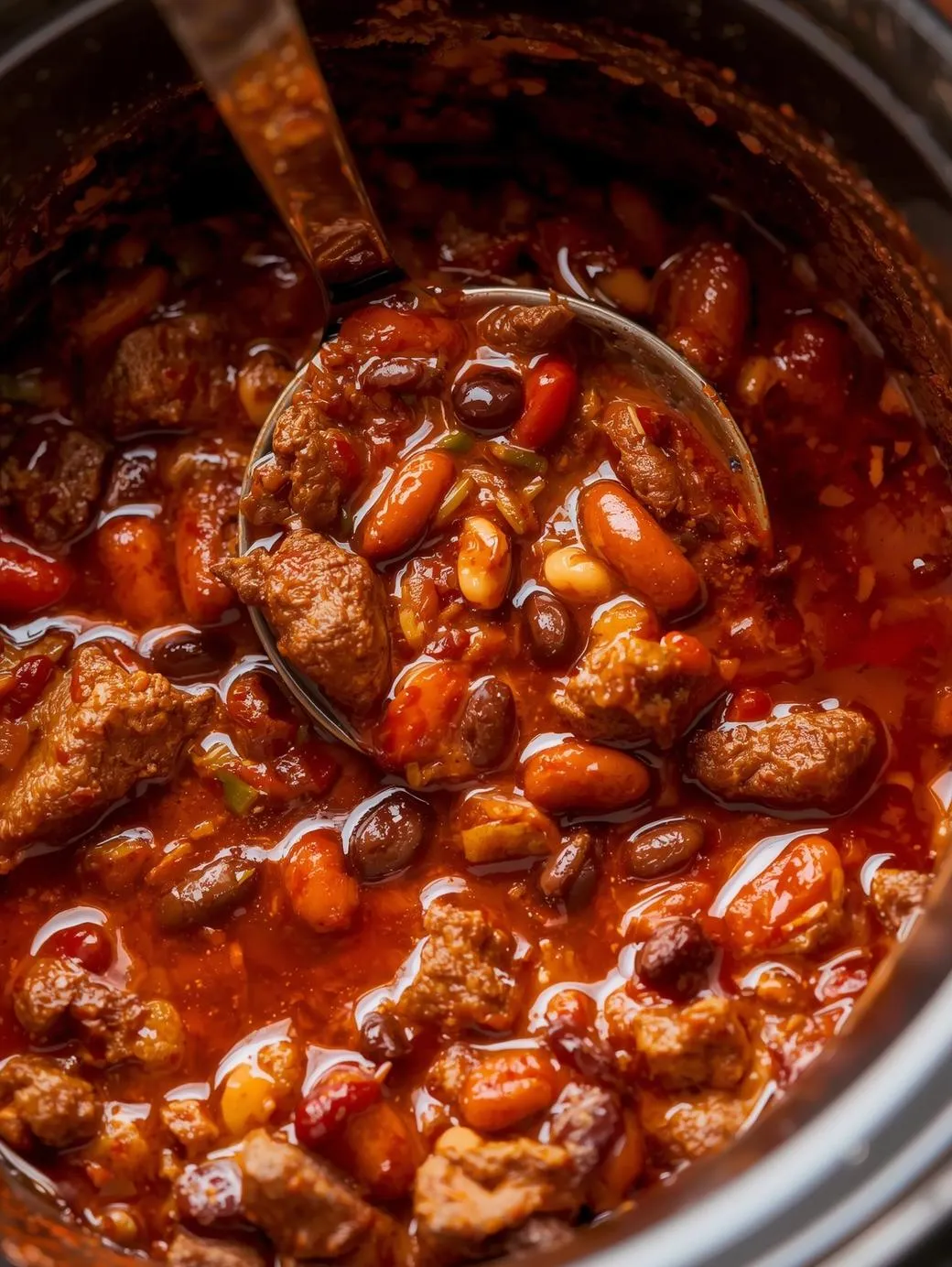 Easy Slow Cooker Beef Chili—A Hearty, Comforting Dinner Recipe