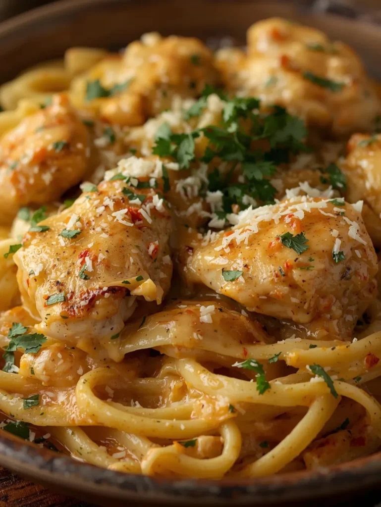 Spicy Chicken Alfredo