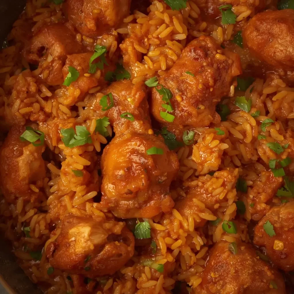 Spicy One Pot Chicken Rice