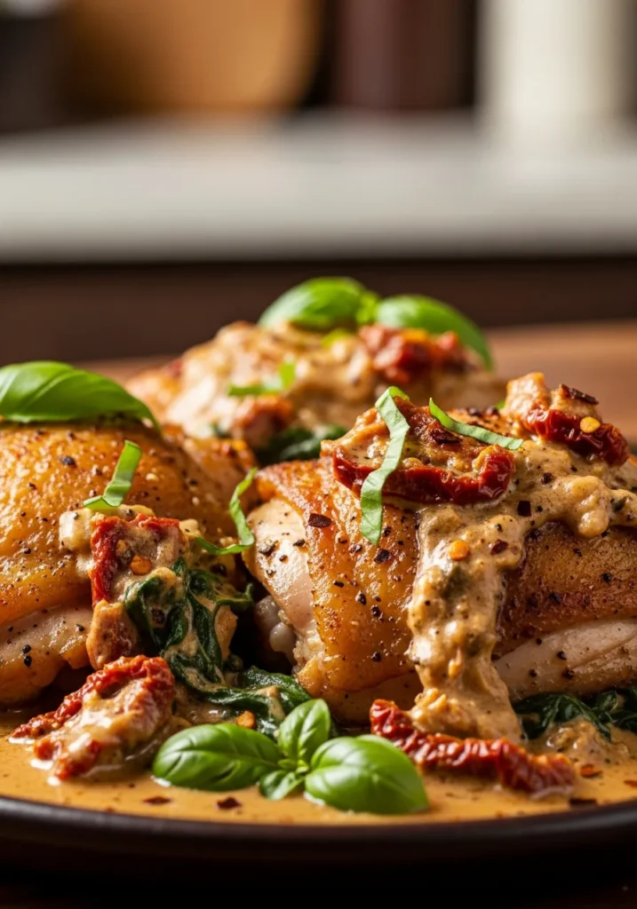 Spicy Tuscan Chicken