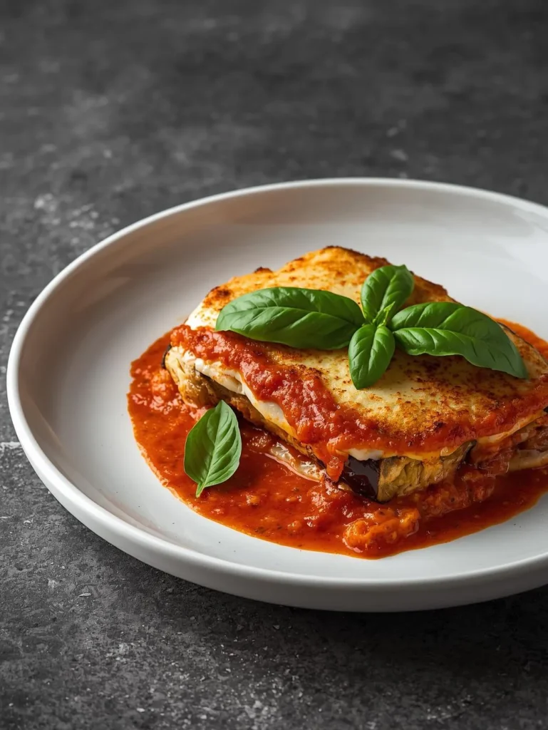 Air Fryer Eggplant Parmesan