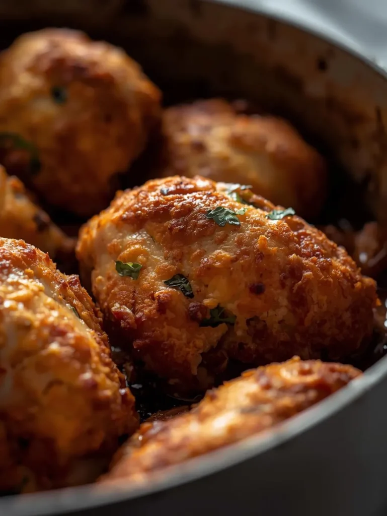 Air Fryer Stuffed Chicken Pieces Cooking On A Pot Side Photography