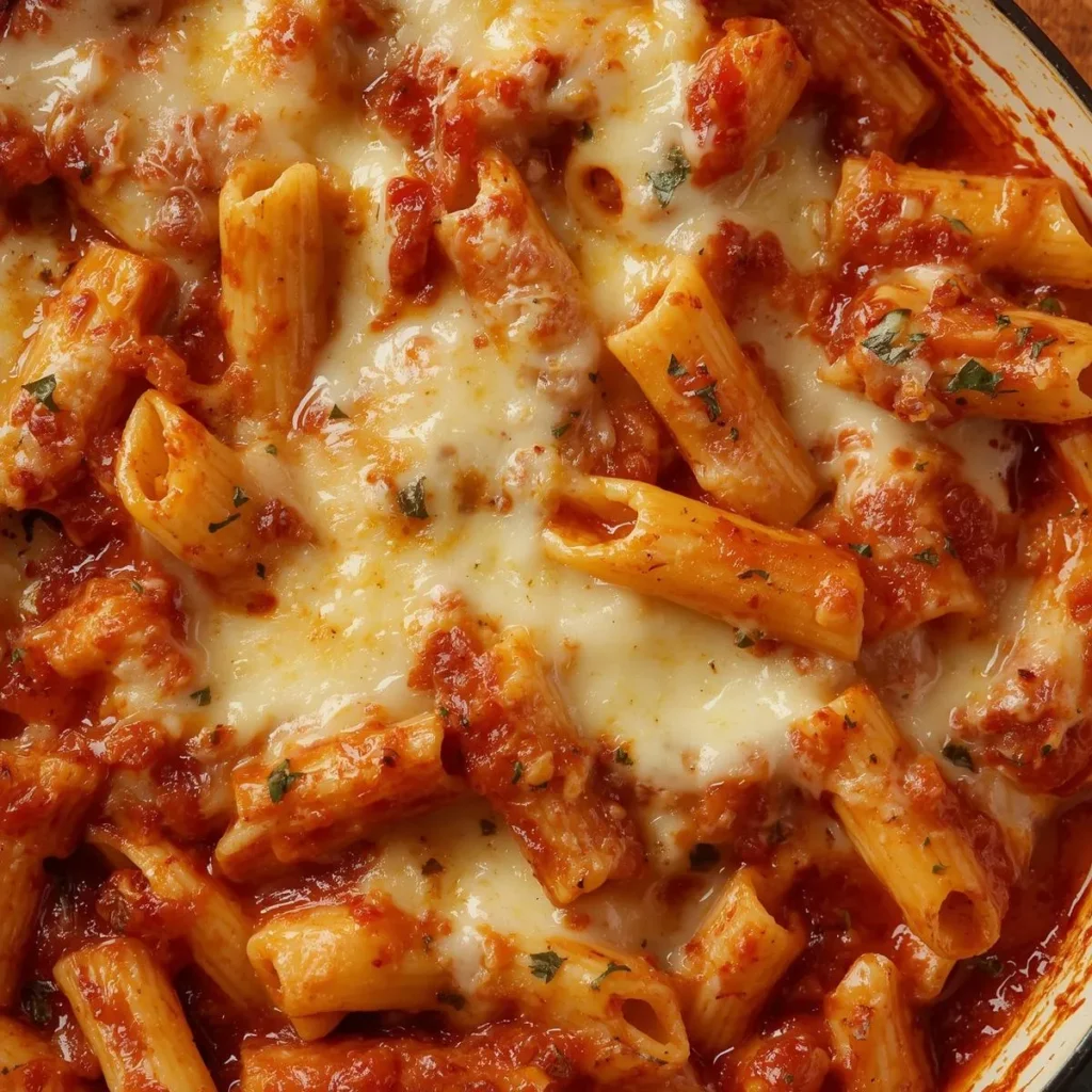 Baked Ziti With Mozzarella