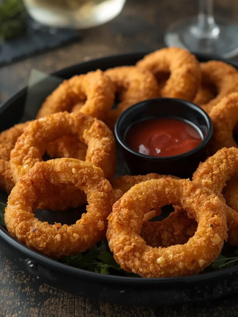 Beer Batter Style Air Fryer Onion No Deep Frying