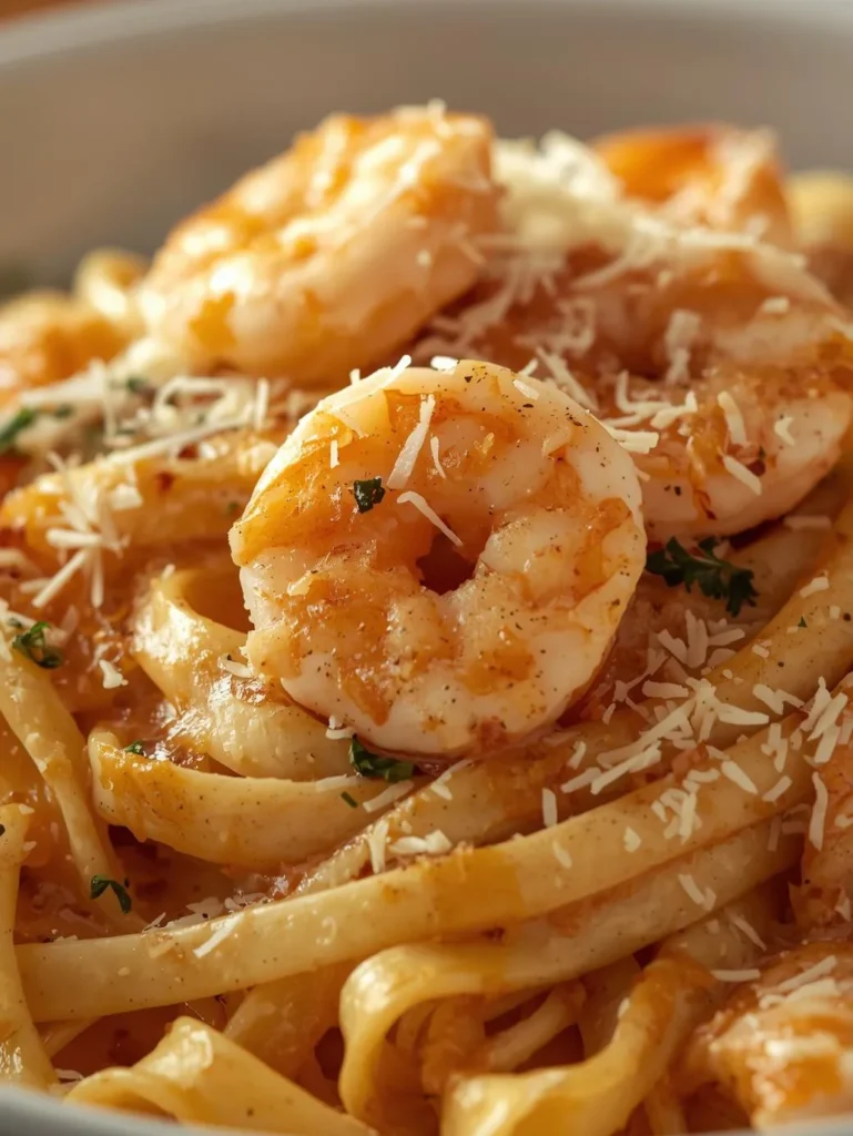 Cajun Shrimp Alfredo More Parmesan More Creamy