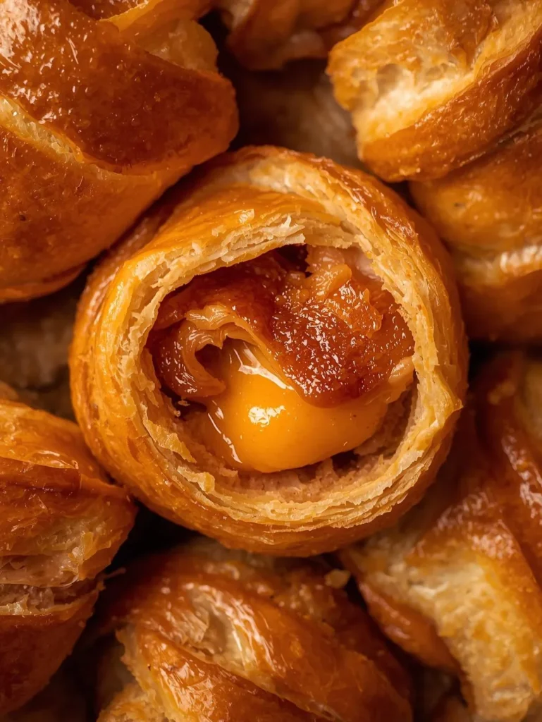 Cheesy Pigs In A Blanket Melty Center