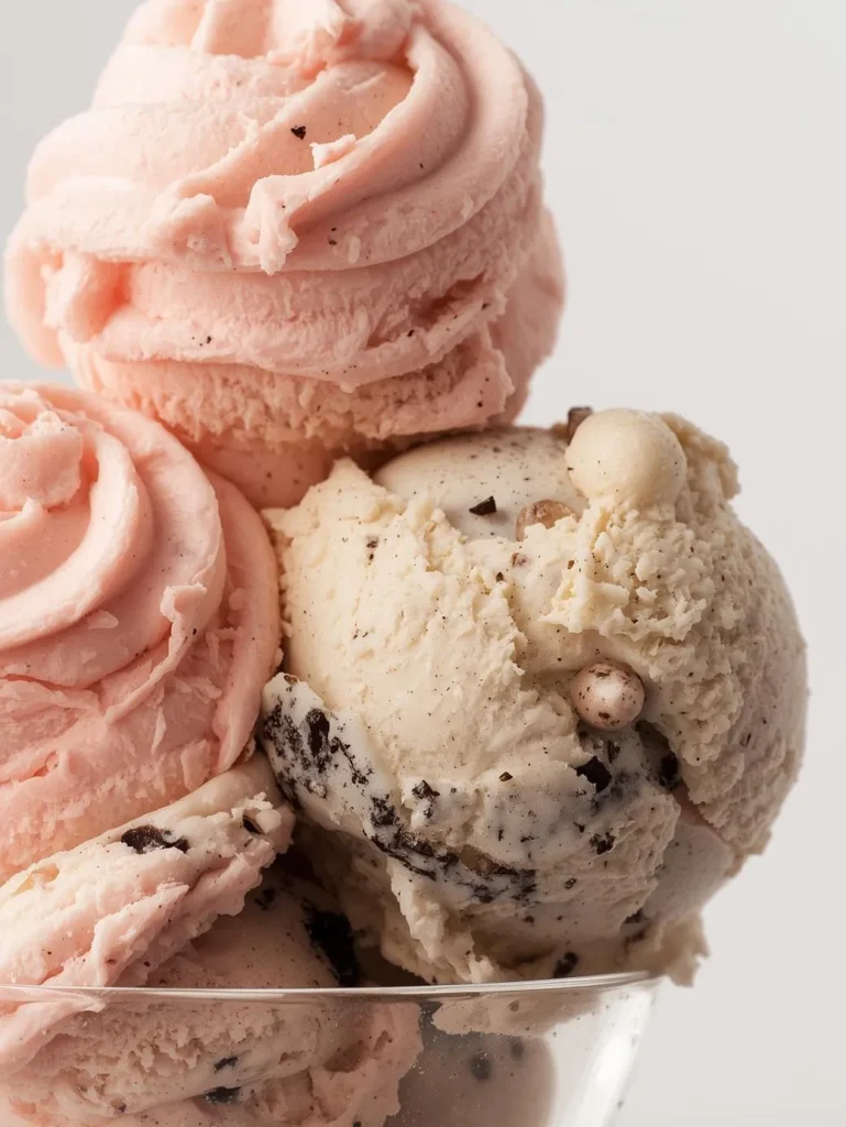 Cookies Cream Pink Bombs Mordern Style Closeup Side Short