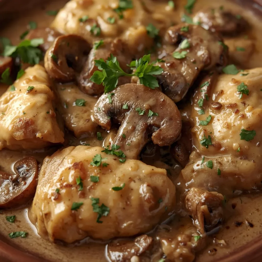 Creamy Mushroom Chicken
