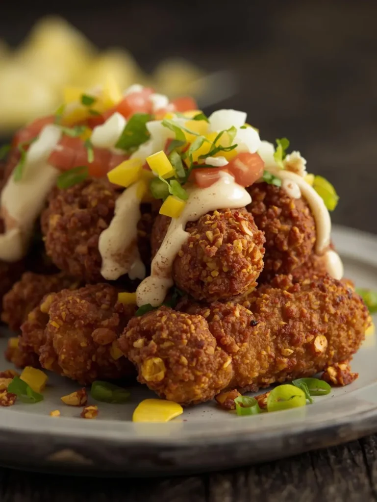 Crispy Air Fryer Mini Corn Dogs Mexican Street Corn Style