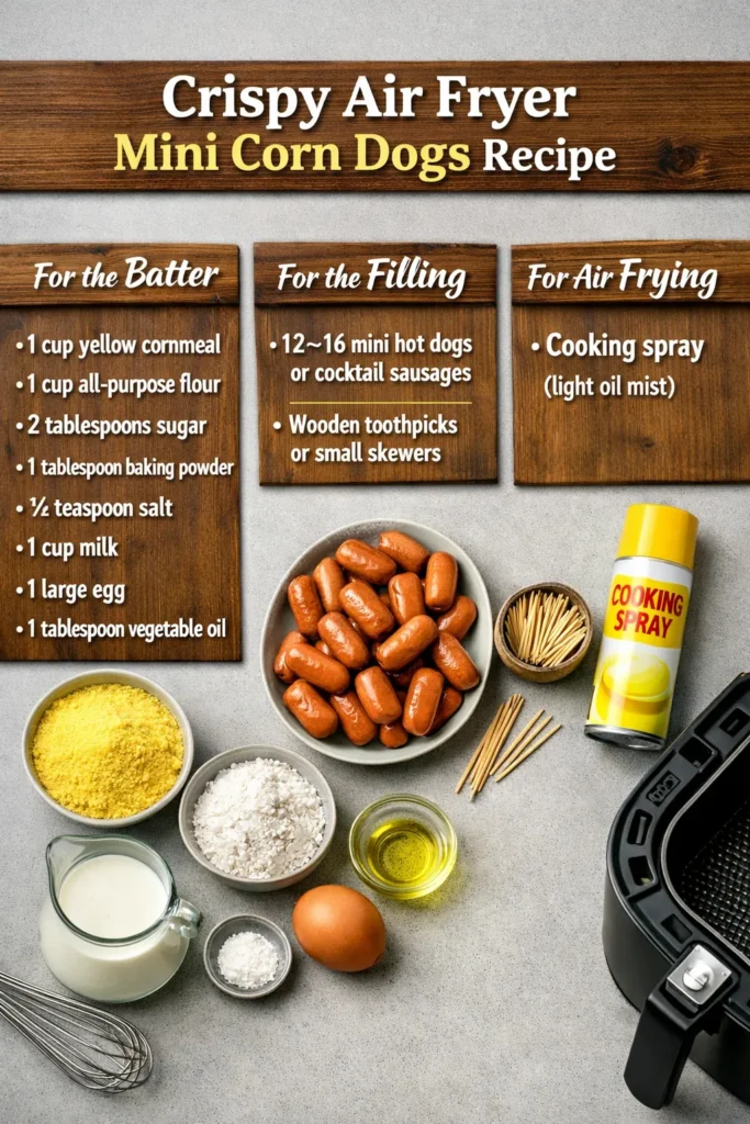 Crispy Mini Corn Dogs Recipe Breakdown