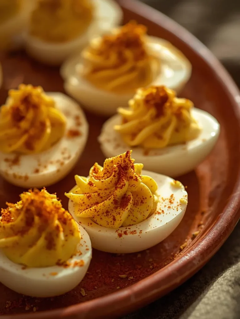 Curry Deviled Eggs Bold Warm Spices