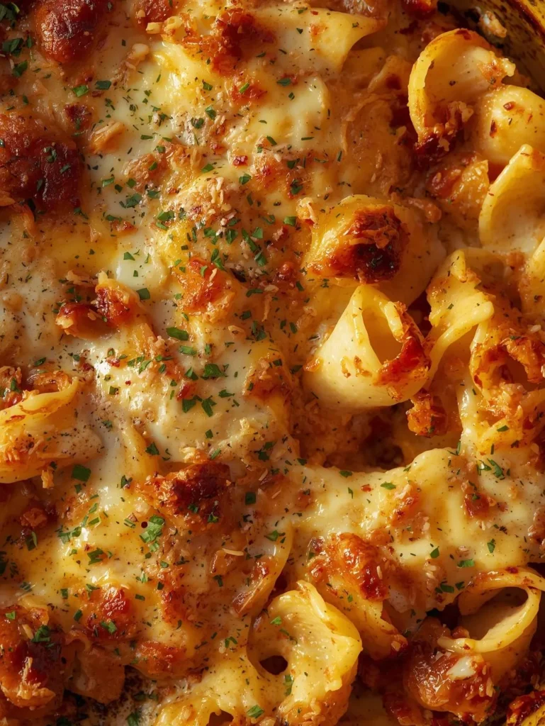 Extra Crispy Baked Feta Pasta Bake