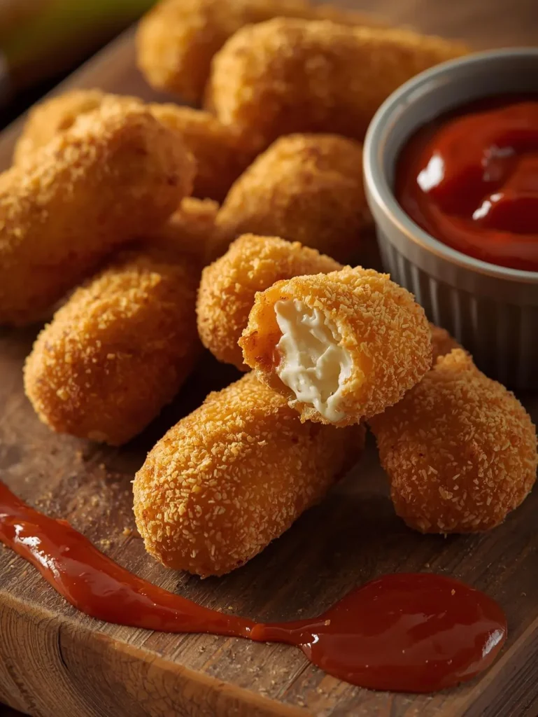 Extra Crunchy Panko Mozzarella Sticks