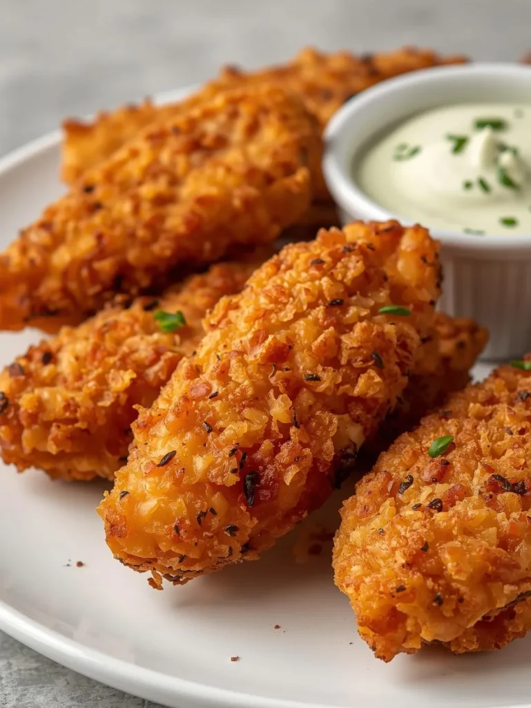 Gluten Free Extra Crunch Tenders With Souce