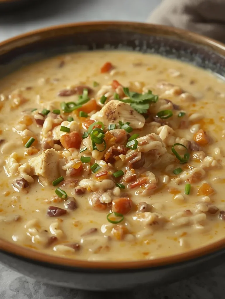 Gluten Free Version Creamy Chicken And Wild Rice Soup