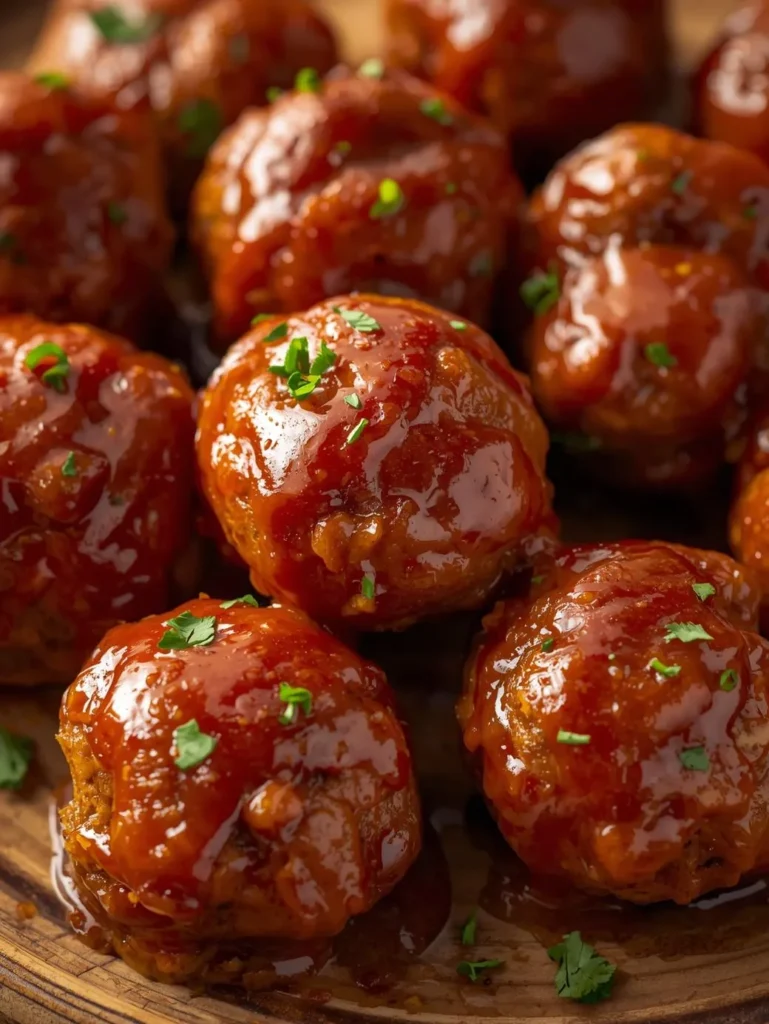 Healthier Turkey Bbq Meatballs