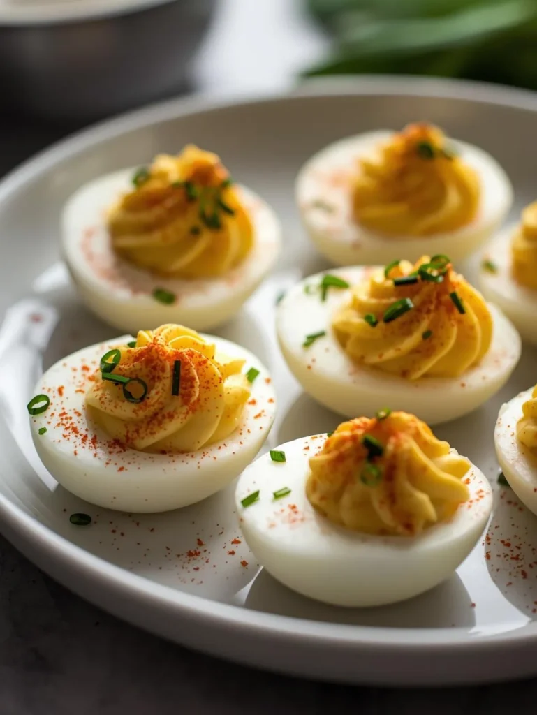 Healthy Greek Yogurt Deviled Eggs