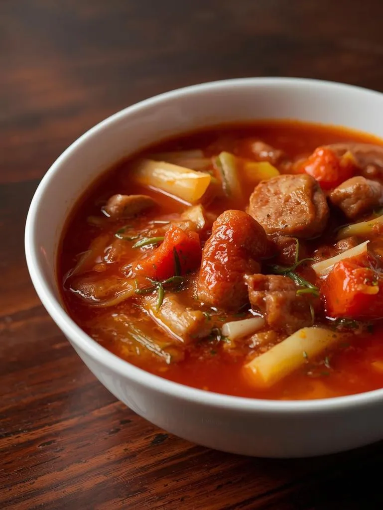 Hearty Italian Sausage Fennel Italian Minestrone Soup