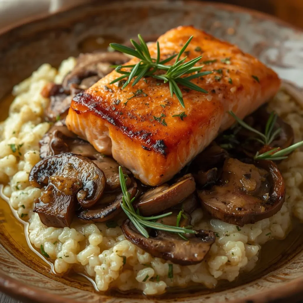 Mushroom Tuscan Salmon