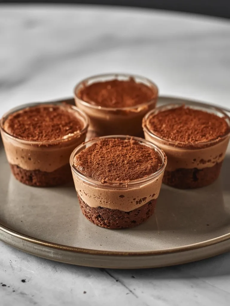 Nutella Mini Tiramisu Cups