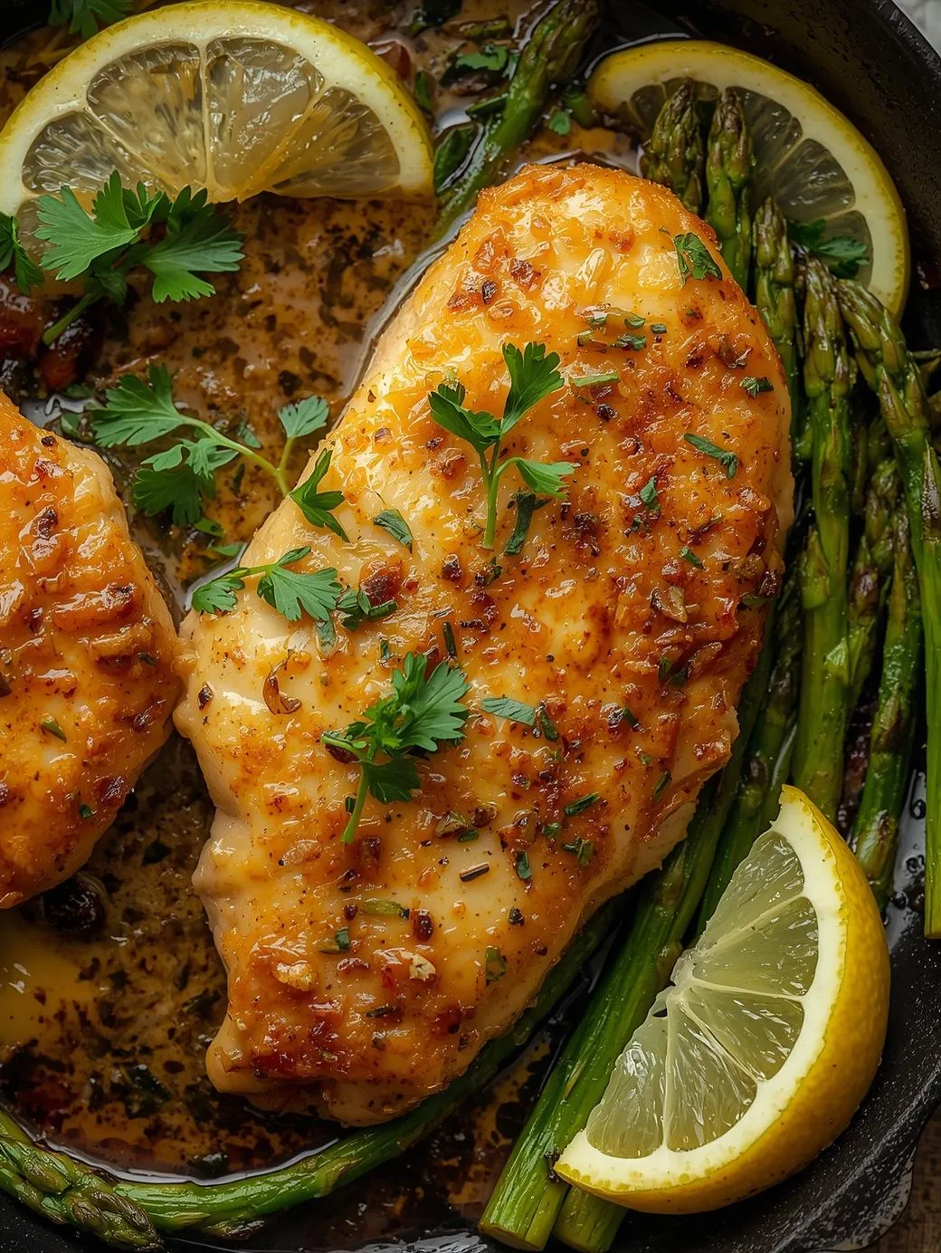 How to Make One-Pan Lemon Garlic Chicken with Asparagus (Valentine’s Dinner in 30 Minutes)