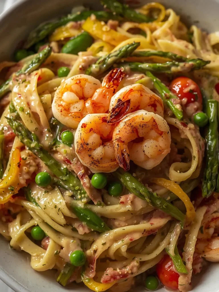 Shrimp Primavera Fast Fancy