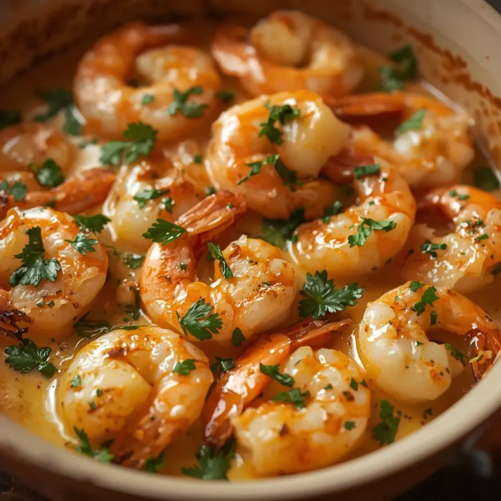 Shrimp Scampi Bake