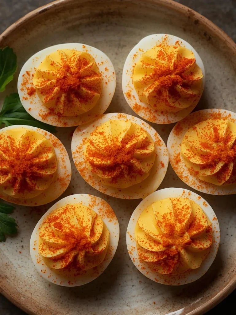 Smoked Paprika Deviled Eggs