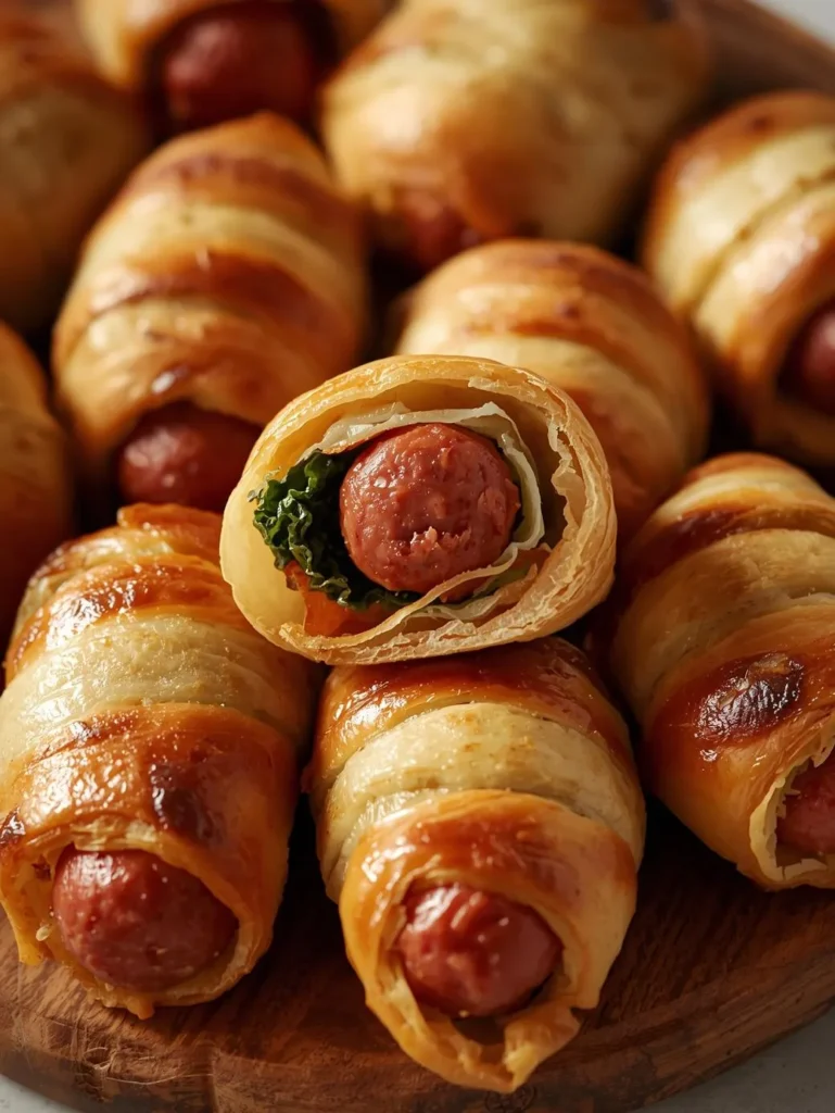 Veggie   Chicken Option Pigs In A Blanket