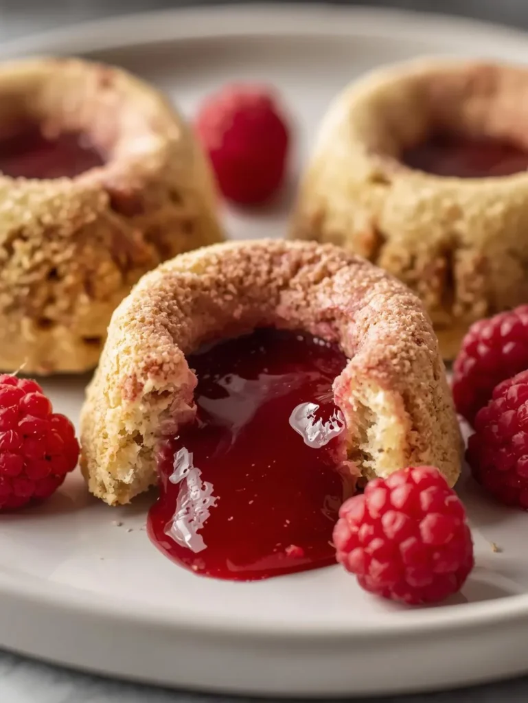 White Chocolate Raspberry Lava Cakes
