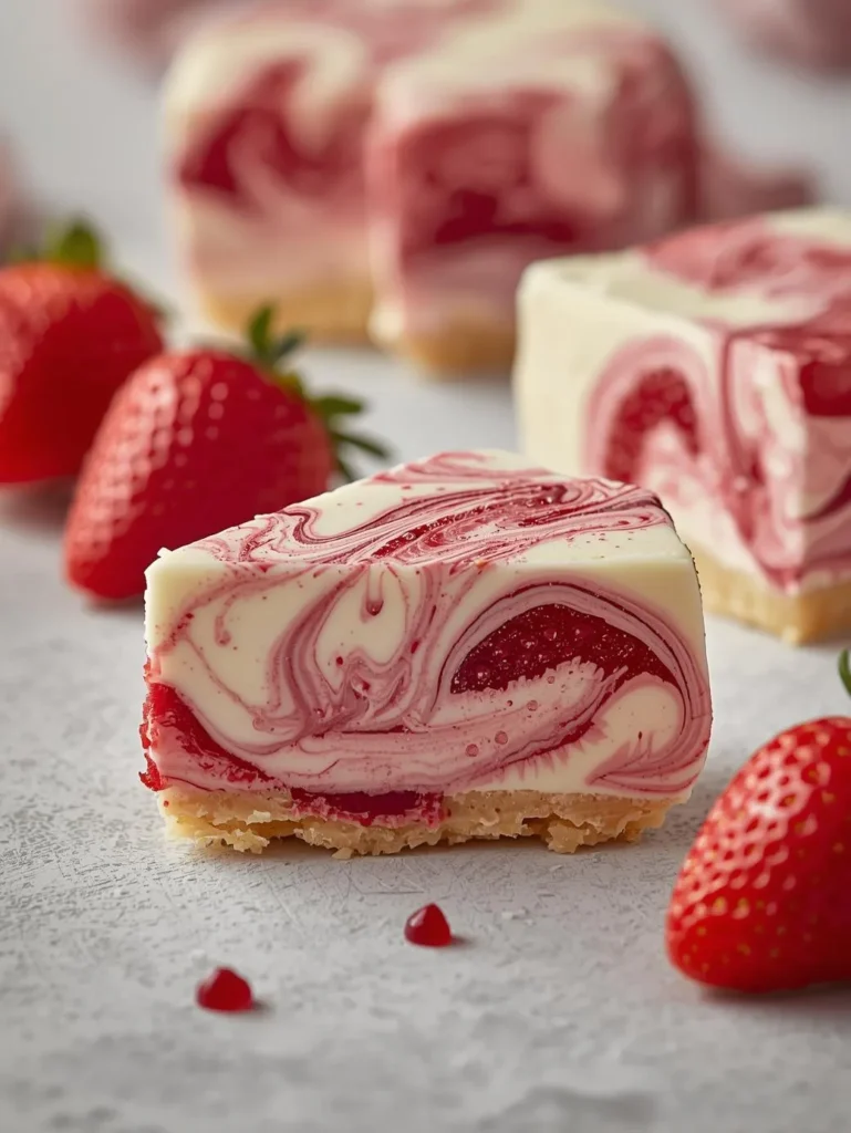 White Chocolate Strawberry Swirl Hyper Realistic Close Up Photography Mordern Table