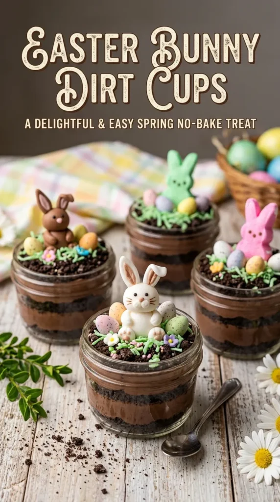 1  Easter Bunny Dirt Cups