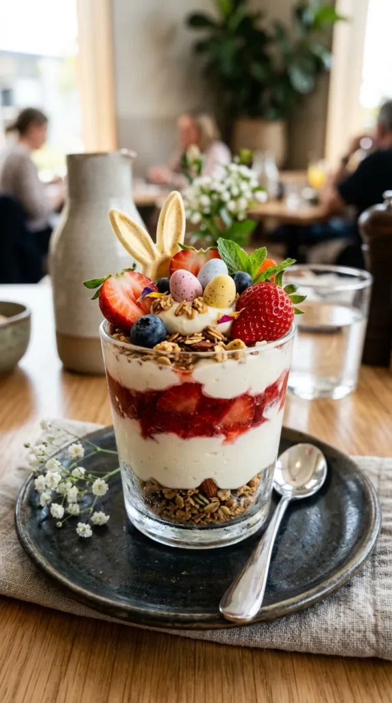 1  Easter Strawberry Yogurt Parfait