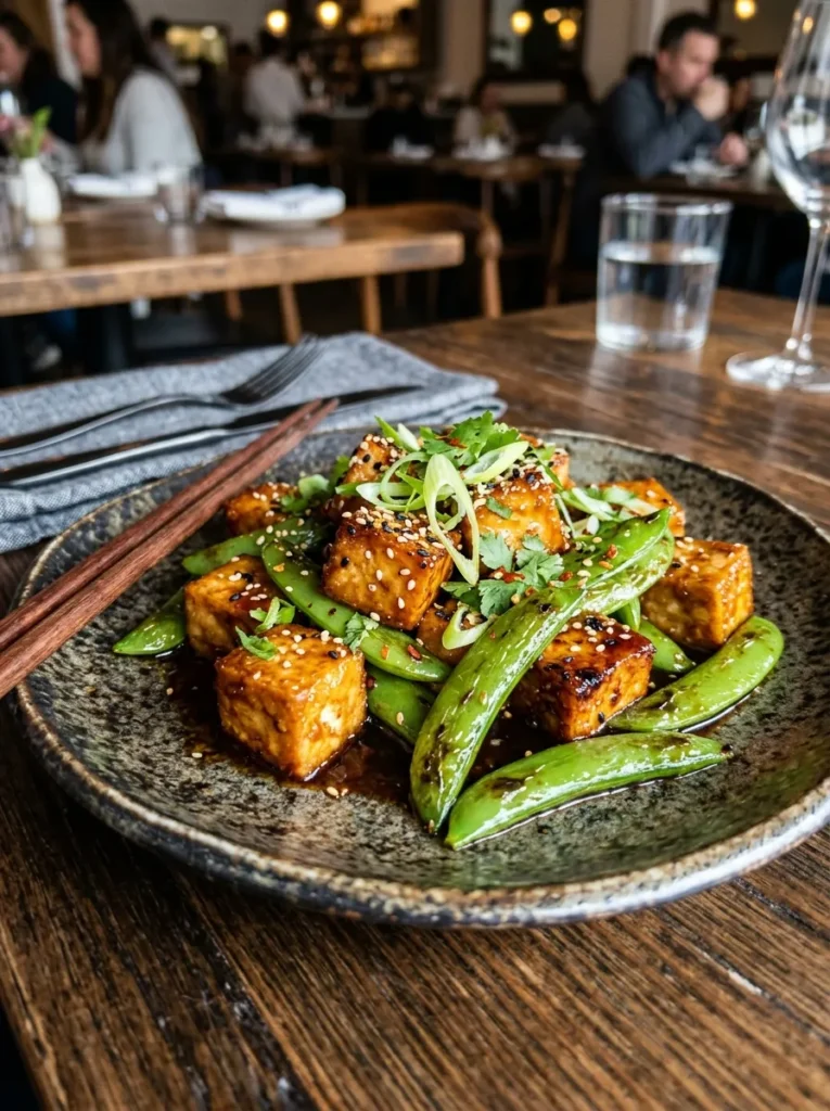 15 Minute Sheet Pan Dinners Teriyaki Tofu Snap Peas