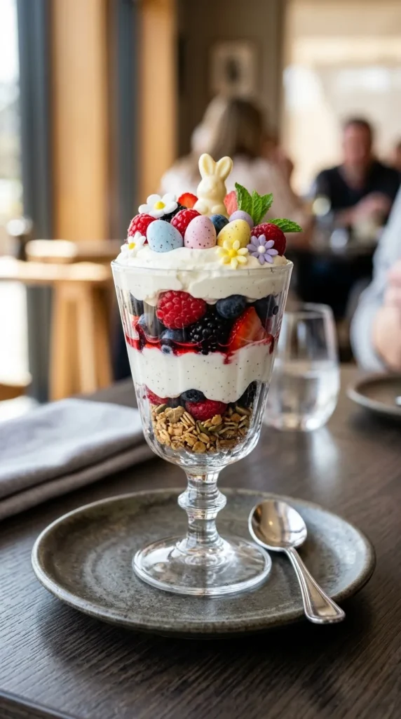 3  Easter Mixed Berry Parfait