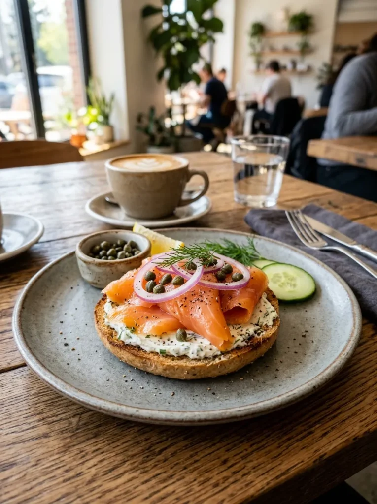 5 Ingredient Healthy Breakfasts With Smoked Salmon Bagel Thins