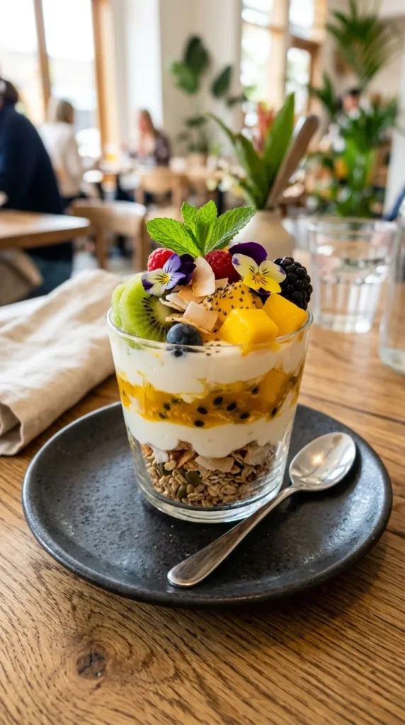 5  Easter Tropical Yogurt Parfait