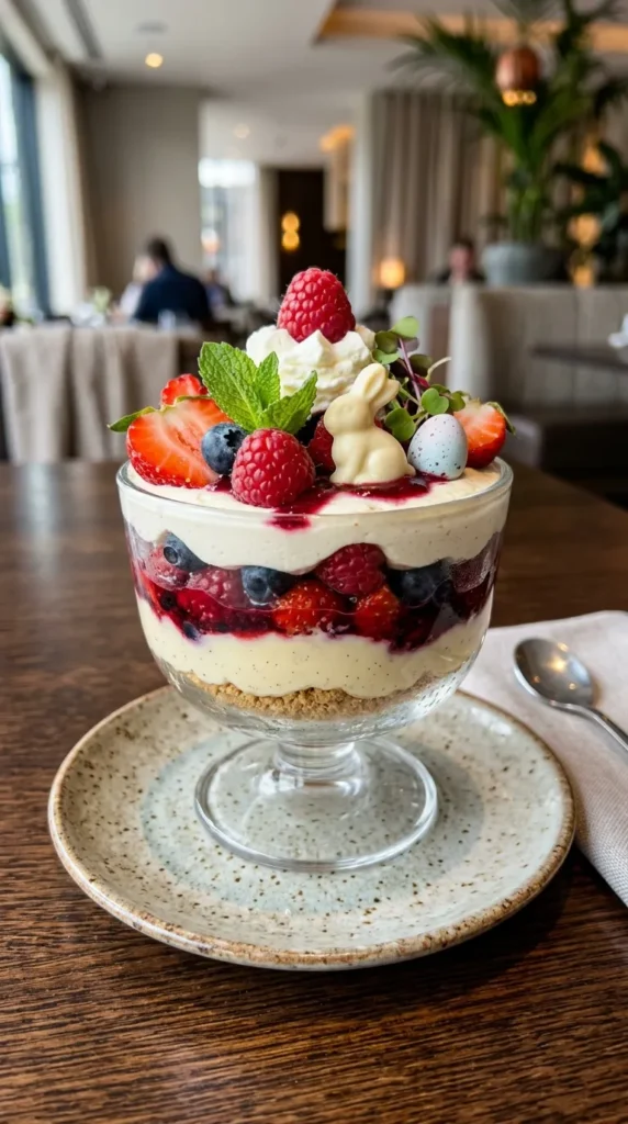 8  Easter Vanilla Berry Parfait