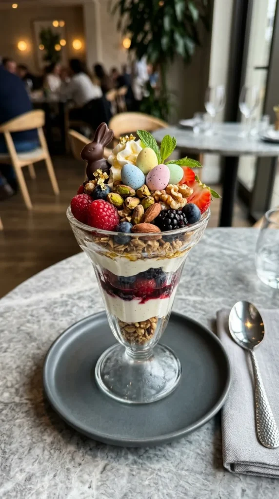 9  Easter Nutty Berry Parfait