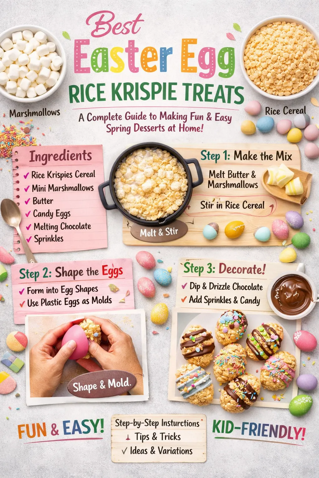 Best Easter Egg Rice Krispie Treats: A Complete Guide to Making Fun & Easy Spring Desserts at Home