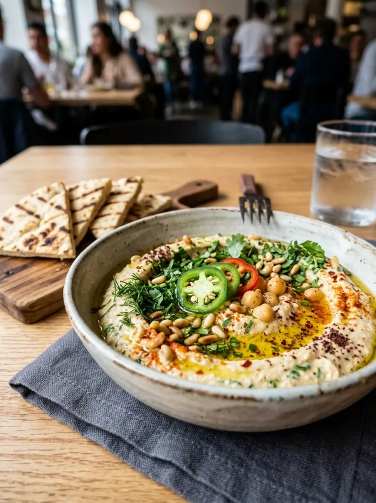 Best Homemade Hummus With Spring Herbs Wait Jalapeno