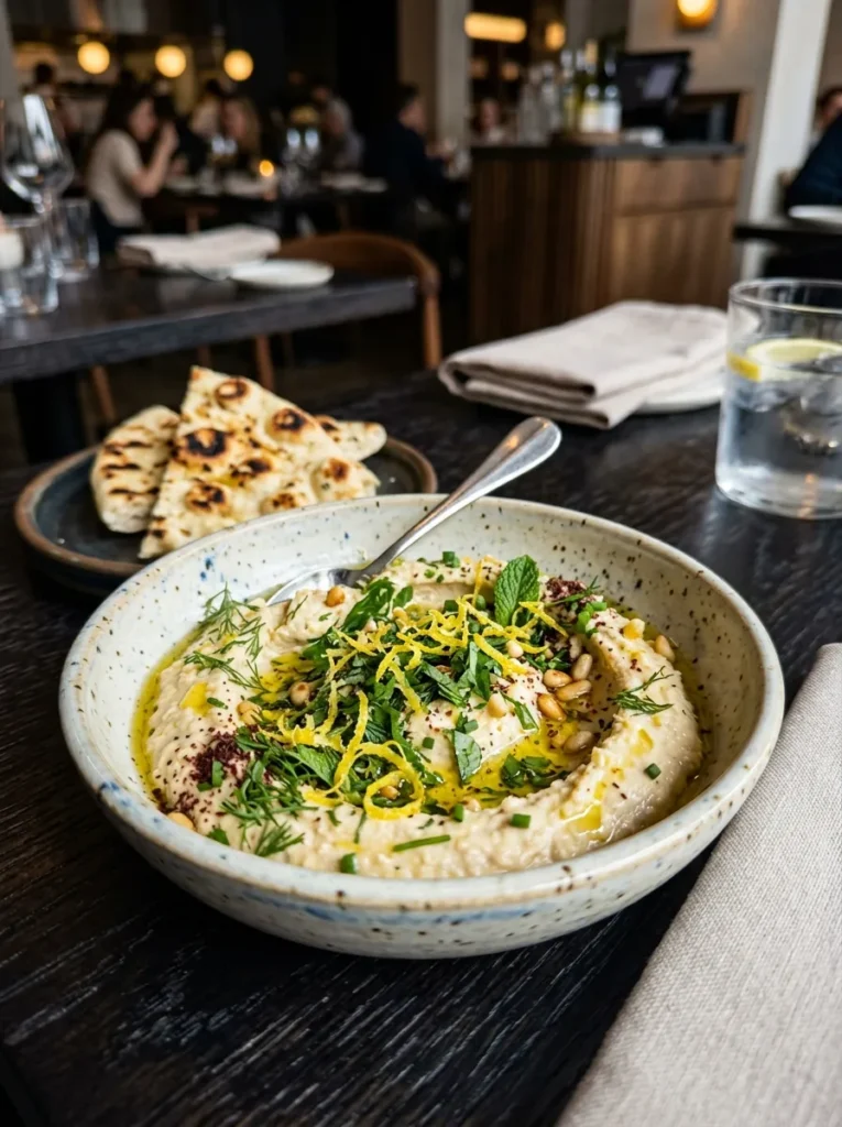 Best Homemade Hummus With Spring Herbs Wait Lemon Zest