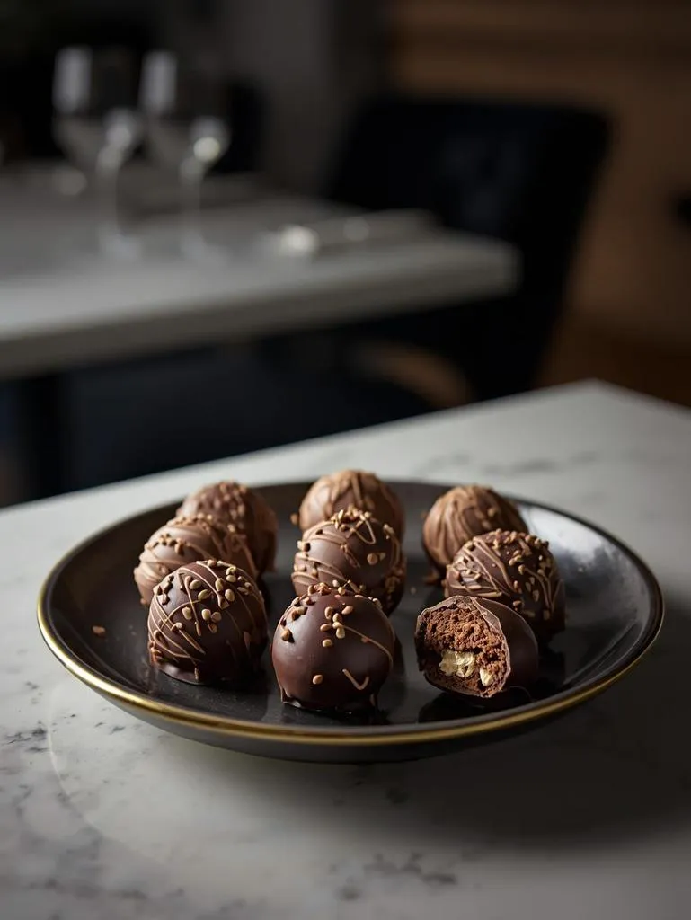 Birthday Cake Baileys Truffles