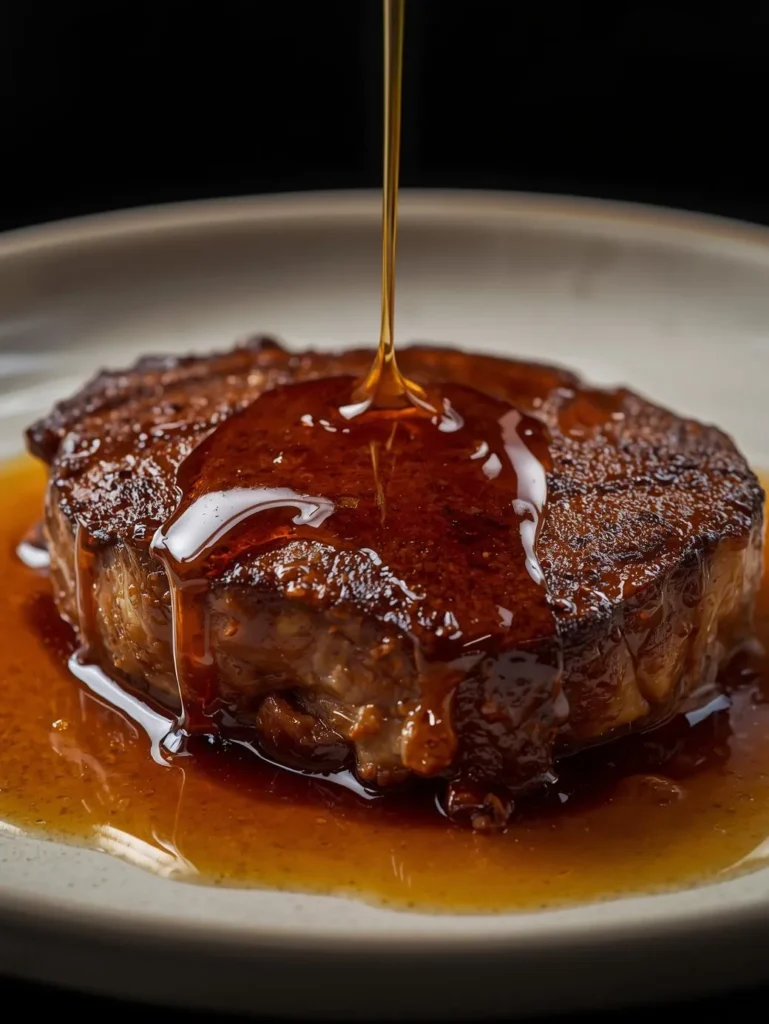 Bourbon Peach Honey Glaze