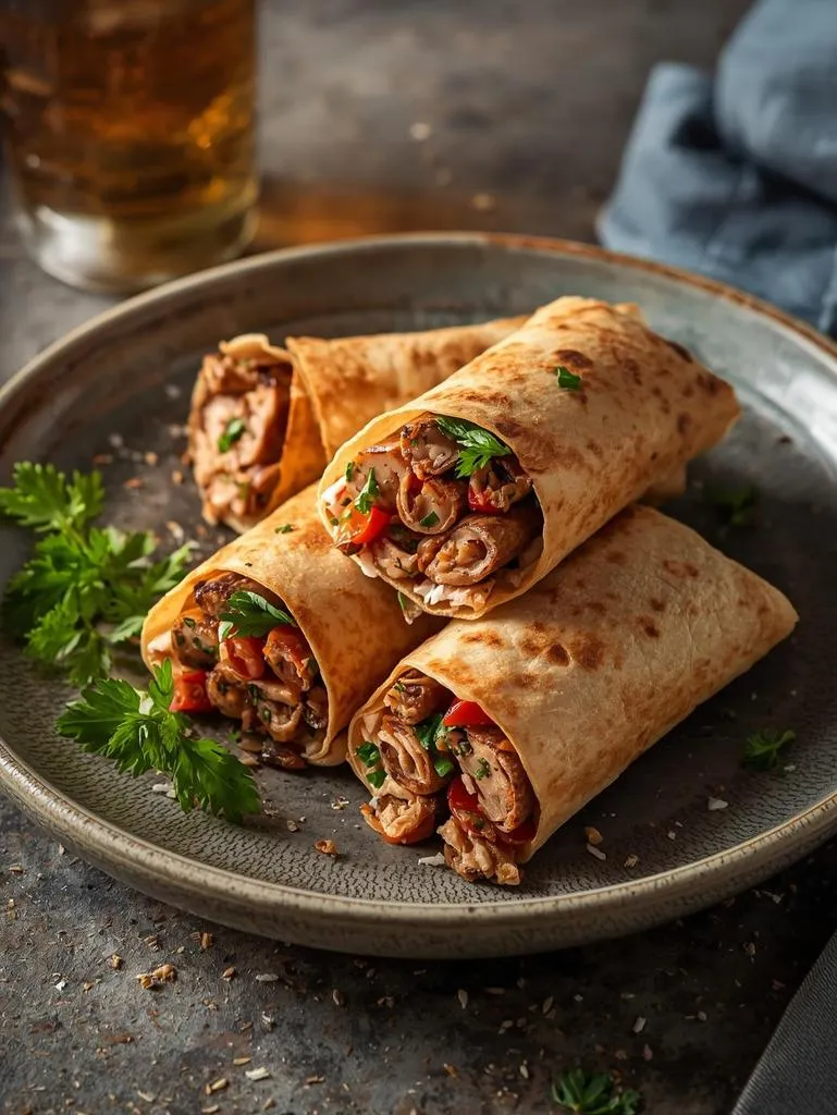 Breakfast Turkey Sausage Wraps