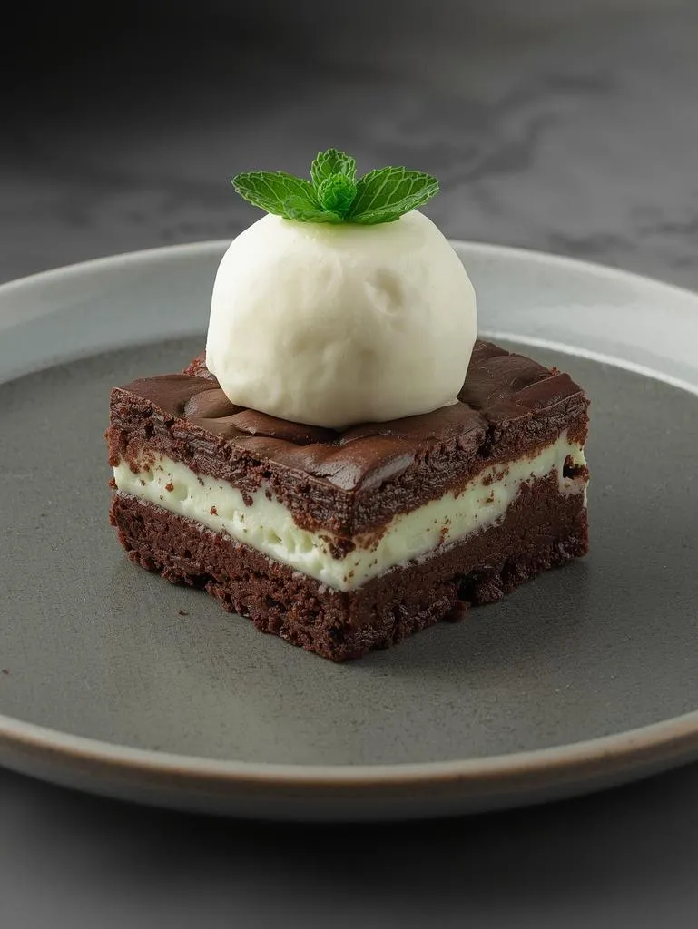 Brownie Mix Mint Shortcut Mint Chocolate Brownies