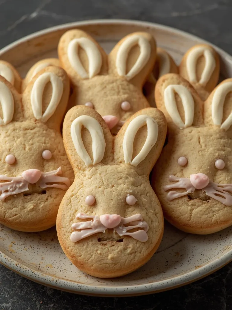 Bunny Face Cookies