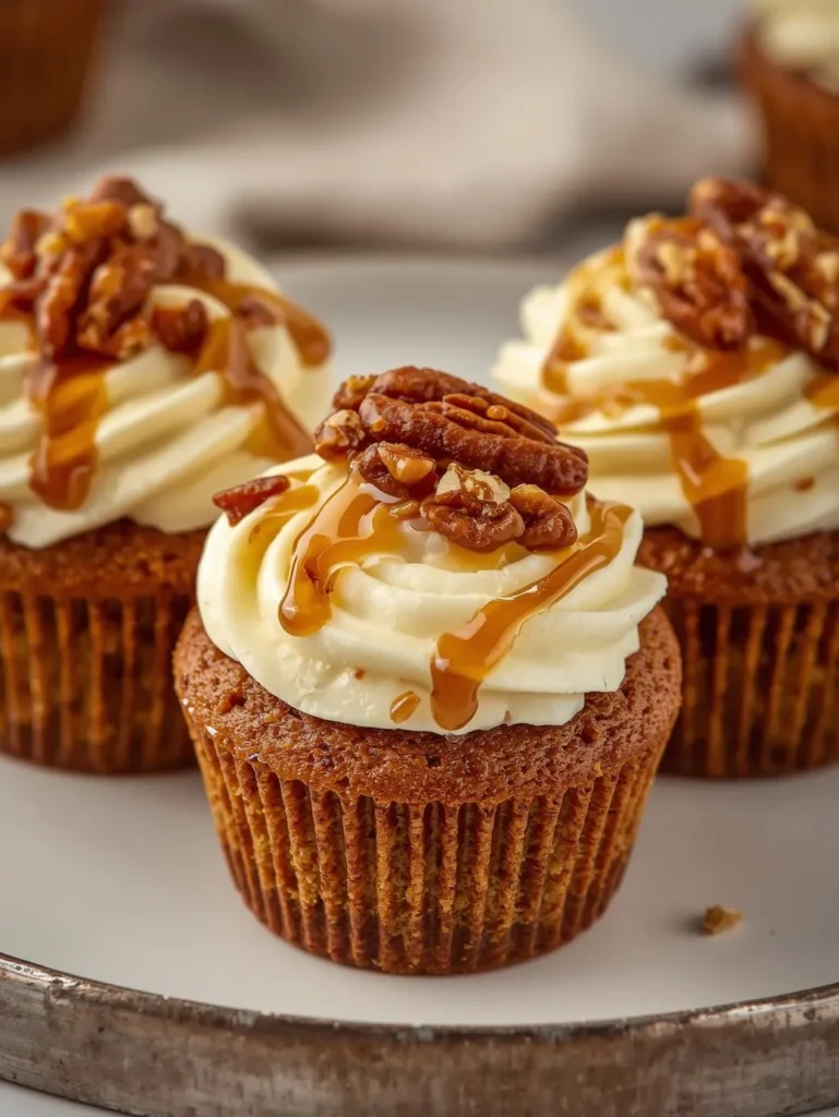 Carrot Cake Cheesecake Cupcakes